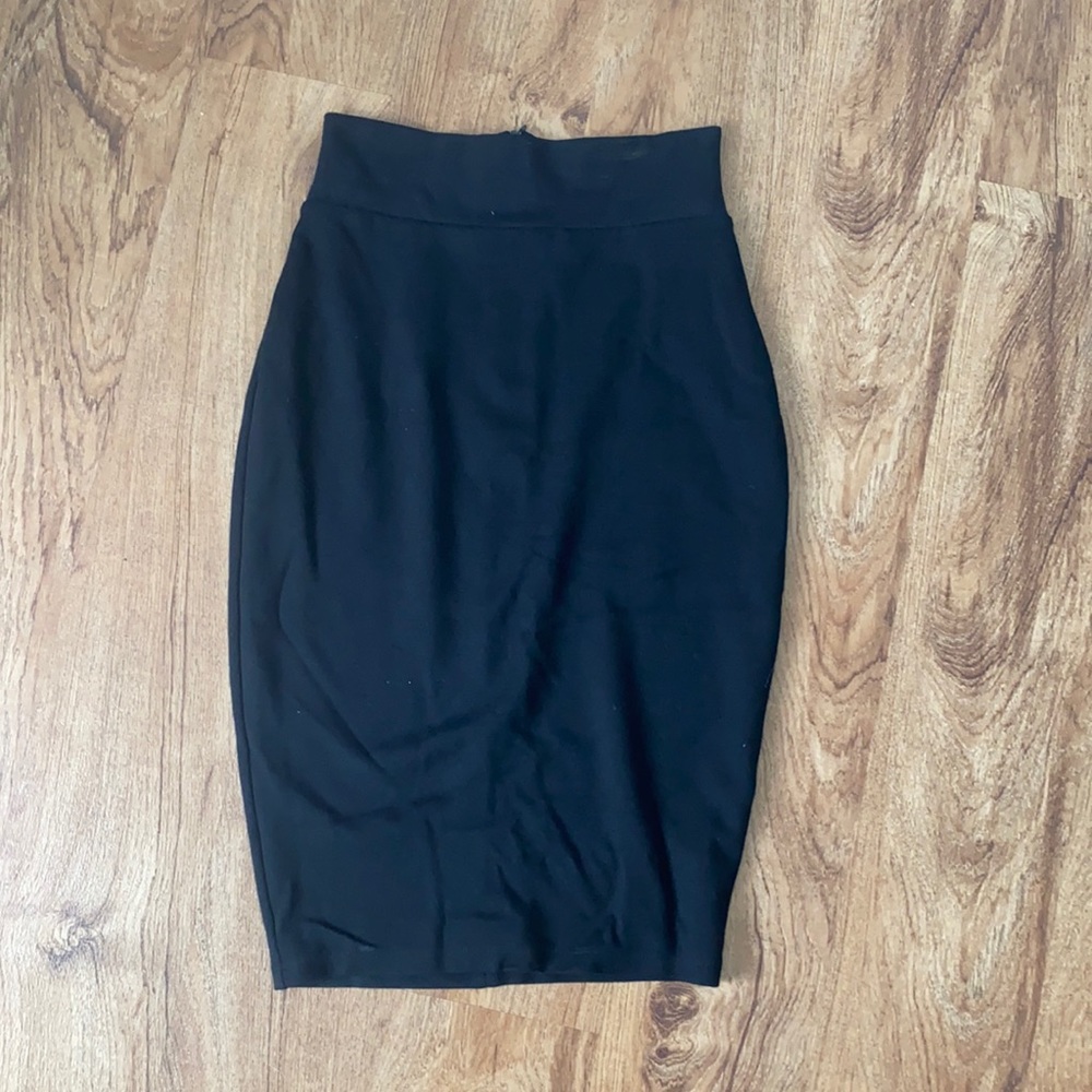 Bailey 44 high waist jersey knit pencil skirt, XS